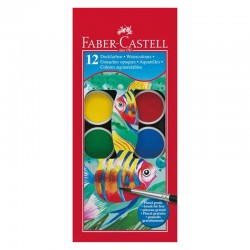 Faber Castell "Rybka" farby akwarelowe 12