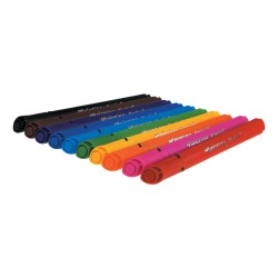 Flamastry trójkątne Jumbo 10 Colorino PTR-16018