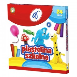 Plastelina szkolna As 24