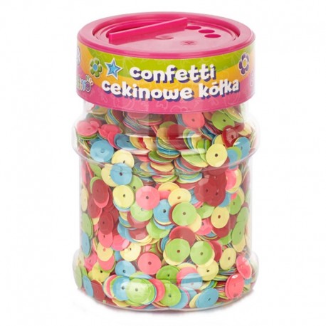 Confetti cekinowe "Kolorowe kółka" Astra Creativo 100 g