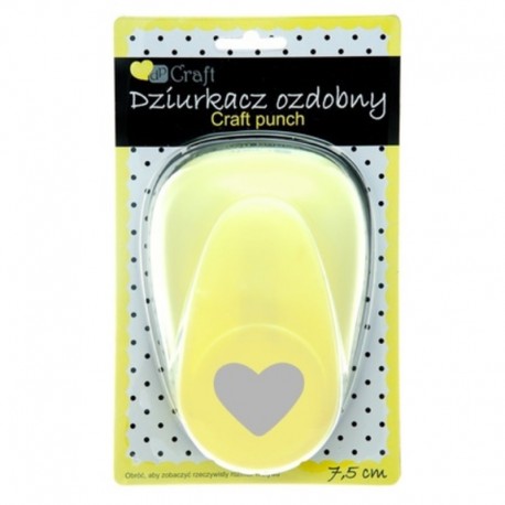 Dziurkacz ozdobny "Serce" 7,5 cm DP Craft JCDZ-130-023