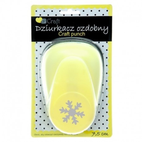 Dziurkacz ozdobny "Śnieżynka" 7,5 cm DP Craft JCDZ-130-059