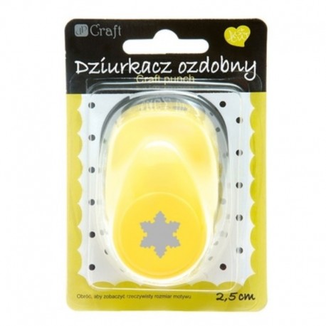 Dziurkacz ozdobny "Śnieżynka" 2,5 cm DP Craft JCDZ-110-146