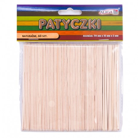 Patyczki naturalne Aliga PK-3243