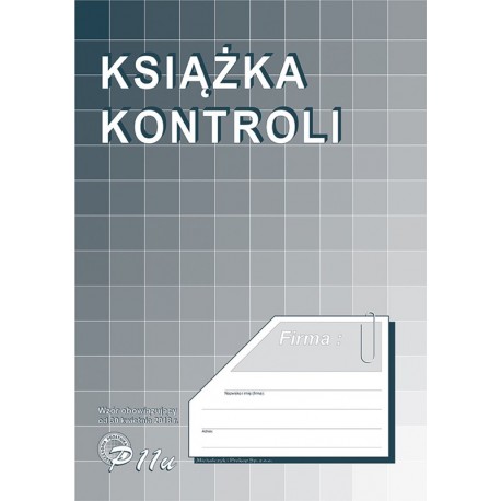 P-11u Książka kontroli M&P