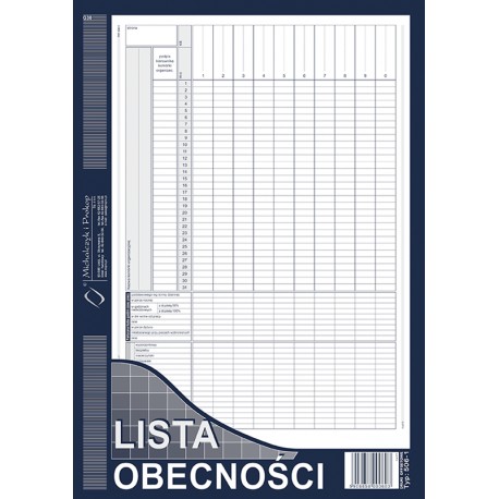 506-1 Lista obecności M&P