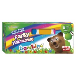 Bambino farby plakatowe 8/20 ml