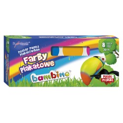 Bambino farby plakatowe 8/20 ml