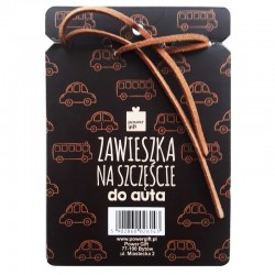 Zawieszka do samochodu "W Tym Samochodzie Się Nie Pali"