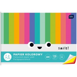 Papier kolorowy A-4/10k Interdruk