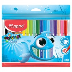 Flamastry 18 "Color Peps Ocean" Maped 845721