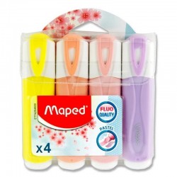 Zakreślacze 4 "Peps Pastel" Maped 742546