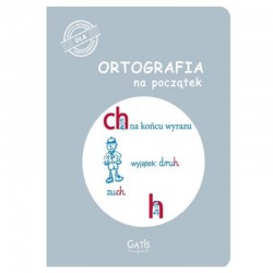 Zeszyt "Ortografia na początek CH-H" A-4/16k Gatis