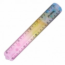 Zestaw geometryczny 20 cm " Flexi Pastel" Colorino PTR-03270