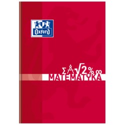 Brulion przedmiotowy A-5/80k Oxford "Matematyka"