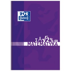 Brulion przedmiotowy A-5/80k Oxford "Matematyka"