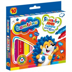 Bambino flamastry trójkątne Jumbo 10