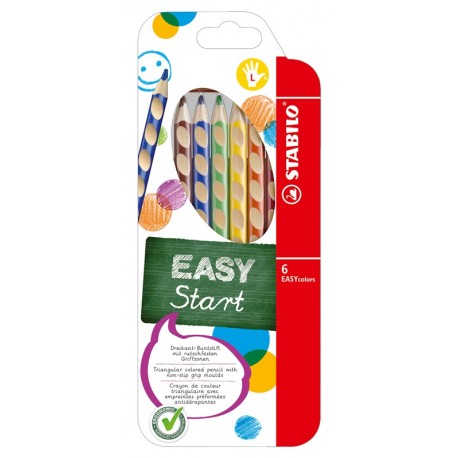 Kredki dla leworęcznych Stabilo EasyColors 331/6