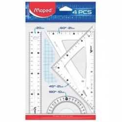 Zestaw geometryczny "Classic" 20 cm Maped 242820