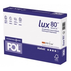 Papier  ksero "Pol-Lux" A-4/500 80g