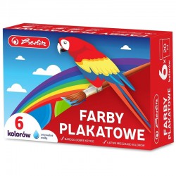 Herlitz farby plakatowe 6/20 ml