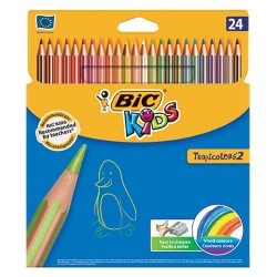 Bic "Kids Tropicolors" kredki szkolne 24