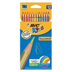 Bic "Kids Tropicolors" kredki szkolne 12