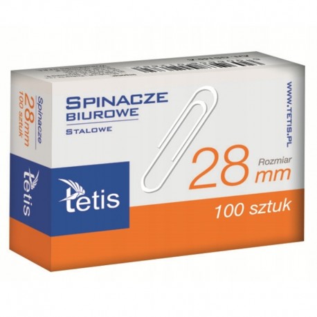 Spinacze biurowe Tetis GS140-B