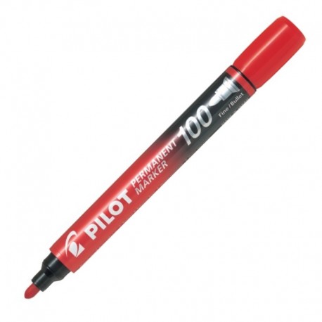 Marker permanentny Pilot 100 Red