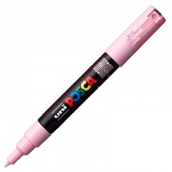 Marker z farbą plakatową Uni Posca PC-1M Light Pink