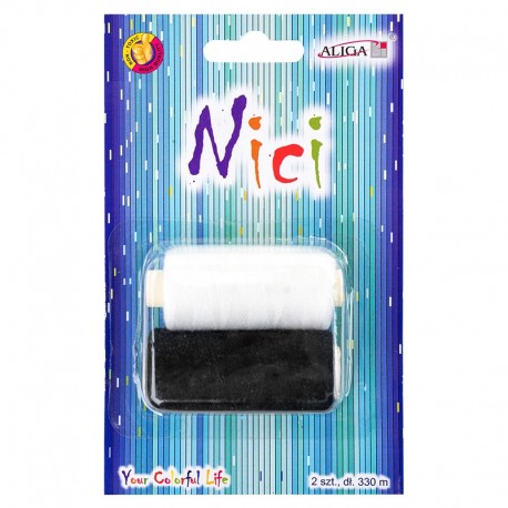 Nici kolorowe 2x330m Aliga NIT-0292