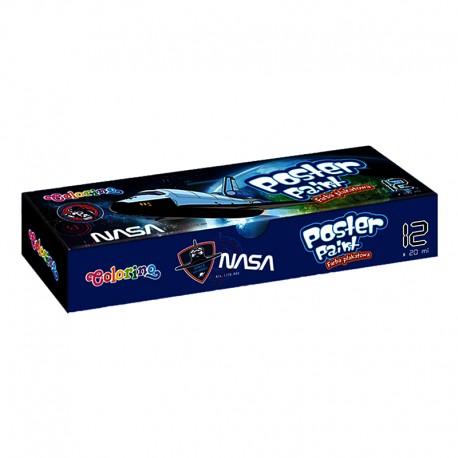 Farby plakatowe 12x20ml Colorino - Nasa 21405PTR