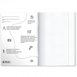 Zeszyt przedmiotowy A5/60k "Geografia" Herlitz Soft Touch