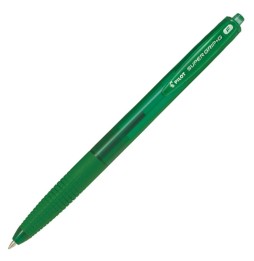 Długopis automatyczny olejowy Pilot Super Grip F Green