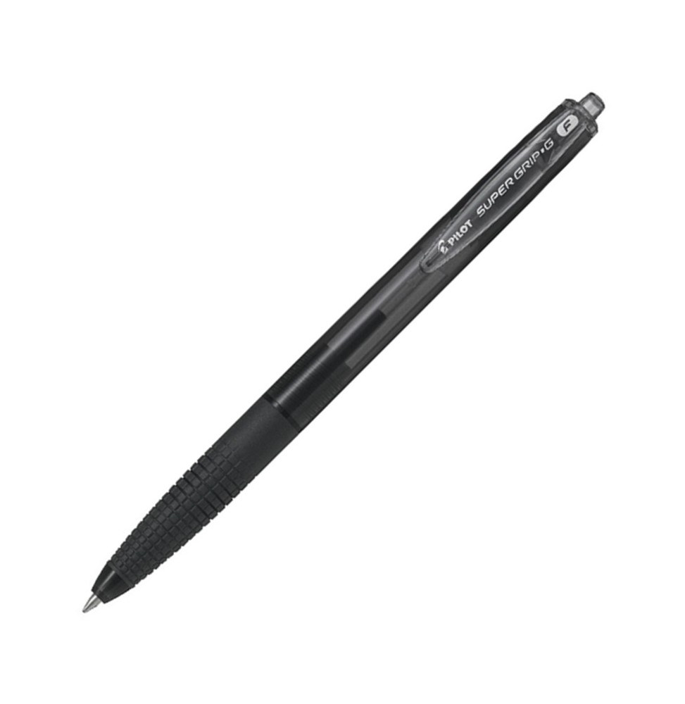 Długopis automatyczny olejowy Pilot Super Grip*G F Black