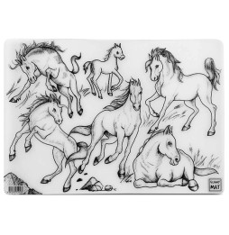 Strigo Funny Mat - Horses