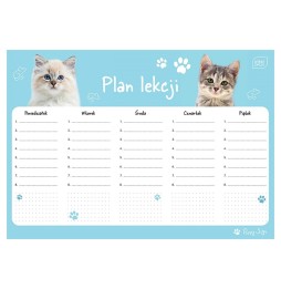 Plan lekcji A4 Interdruk Puppy Sign