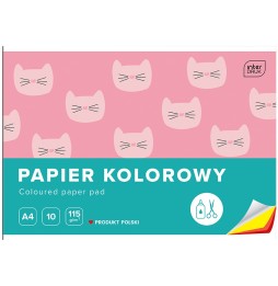 Papier kolorowy A4/10k Interdruk