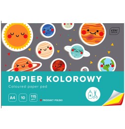 Papier kolorowy A4/10k Interdruk