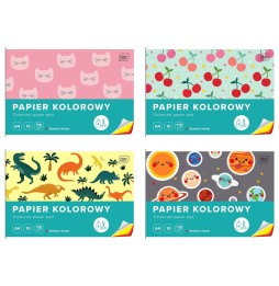 Papier kolorowy A4/10k Interdruk