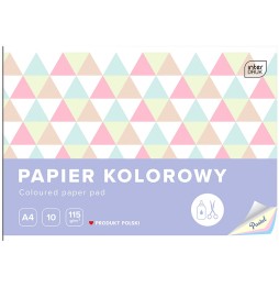 Papier kolorowy pastelowy A4 Interdruk