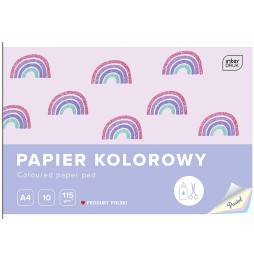 Papier kolorowy pastelowy A4 Interdruk