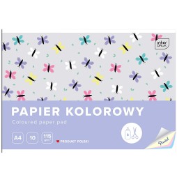 Papier kolorowy pastelowy A4 Interdruk