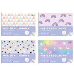 Papier kolorowy pastelowy A4 Interdruk