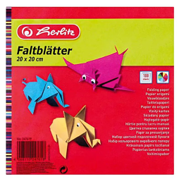 Papier origami 20x20cm/100k Herlitz mix