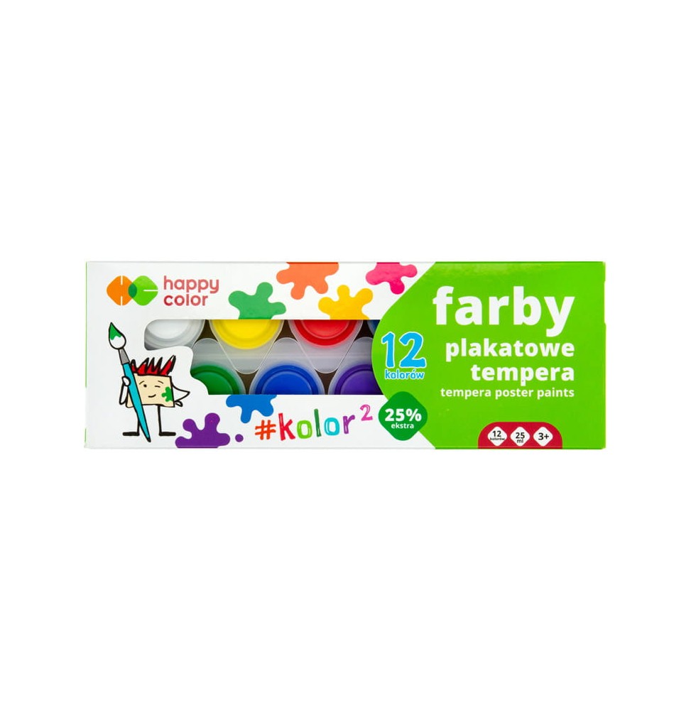 Farby plakatowe Happy Color