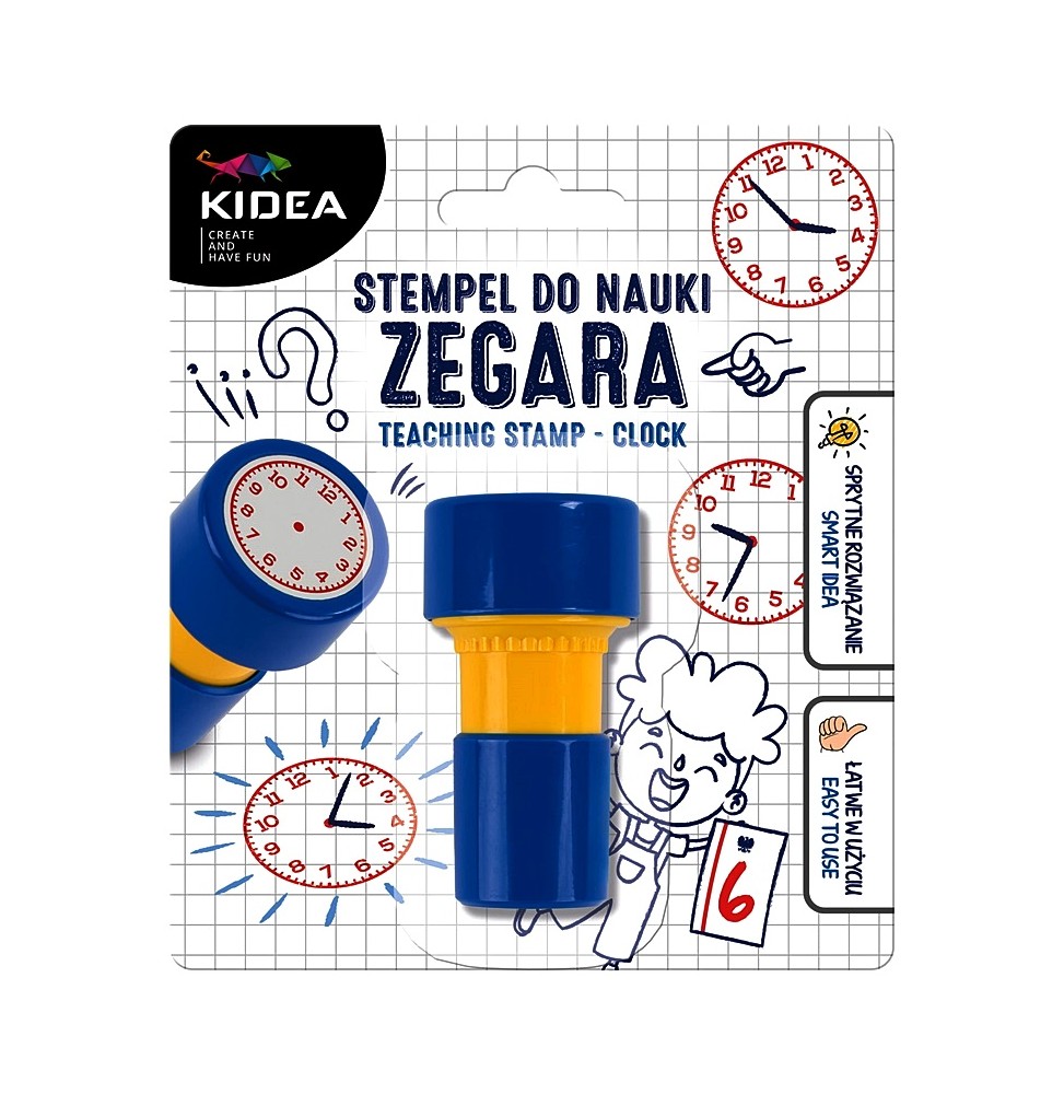 Stempel do nauki zegara Kidea