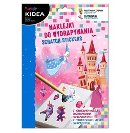 Naklejki do wydrapywania Kidea Magiczny Świat