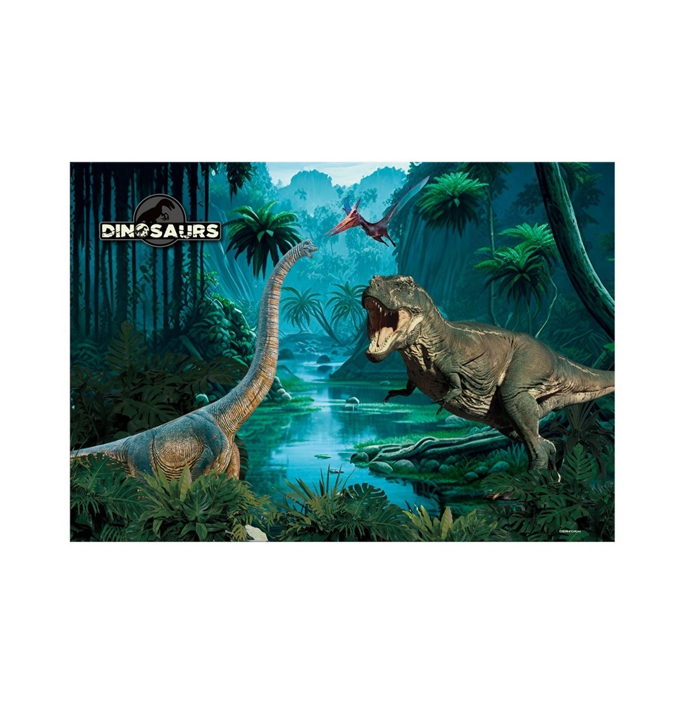 Podkład laminowany Derform Dinosaurs