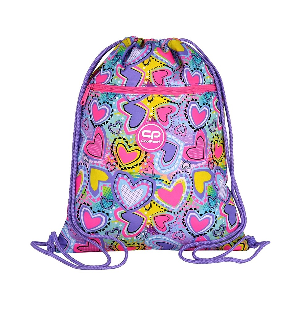 Worek Cool Pack Vert - Pastel Hearts F070832